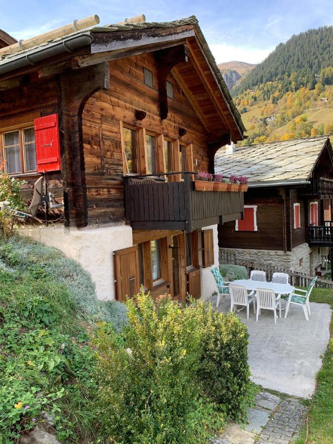 Chalet Leonie Le0 Blatten bei Naters Eksteriør bilde
